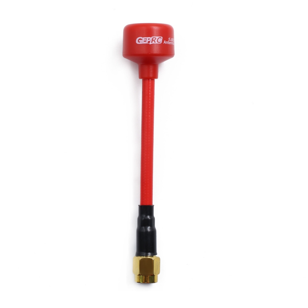 50% OFF for 2pcs GEPRC Momoda 5.8GHz 2.0Dbi RHCP FPV Antenna Red MMCX90/SMA/RP-SMA/UFL/MMCX for FPV Racing RC Drone