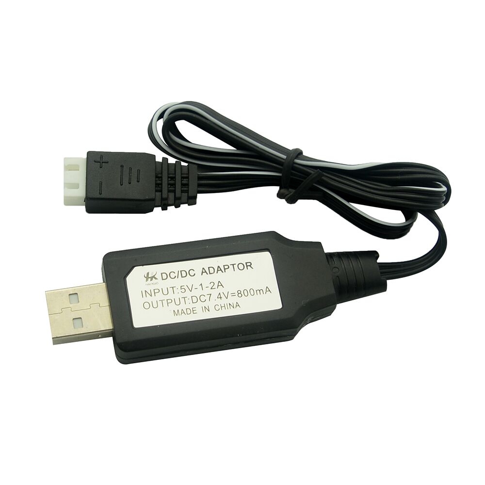 Fayee FY001 FY002 FY004A 1/16 RC USB 7.4V Battery Charger Charging Cable Car Spare Parts