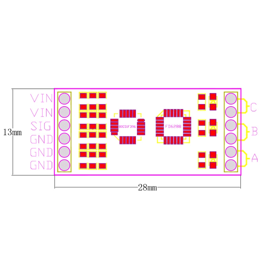 Favourite FVT Bed 20A PRO BLHeli 20A 2-6S Damped Mode & Oneshot125 ESC RC Multi Rotor Parts