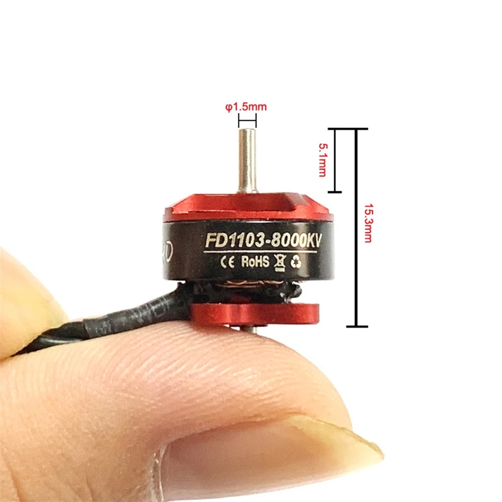 HGLRC Forward FD1103 8000KV/10000KV Brushless Motor For Micro Toothpick Whoops FPV Drone