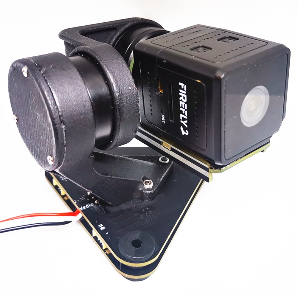 Mini 2-Axis Brushless Stabilization FPV Gimbal PTZ for Runcam 3/Hawkeye Firefly Micro Cam 2/Caddx Turtle V2 FPV Sport Camera