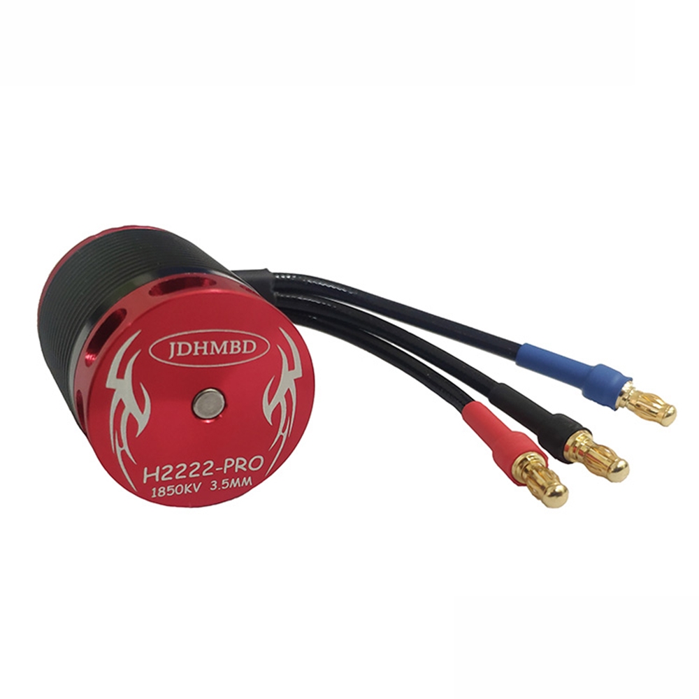 JDHMBD MT-003 H2222-PRO 1-6S 1850KV 3.5mm Output Shaft Brushless Motor For 450/450L/480/X360 RC Helicopter