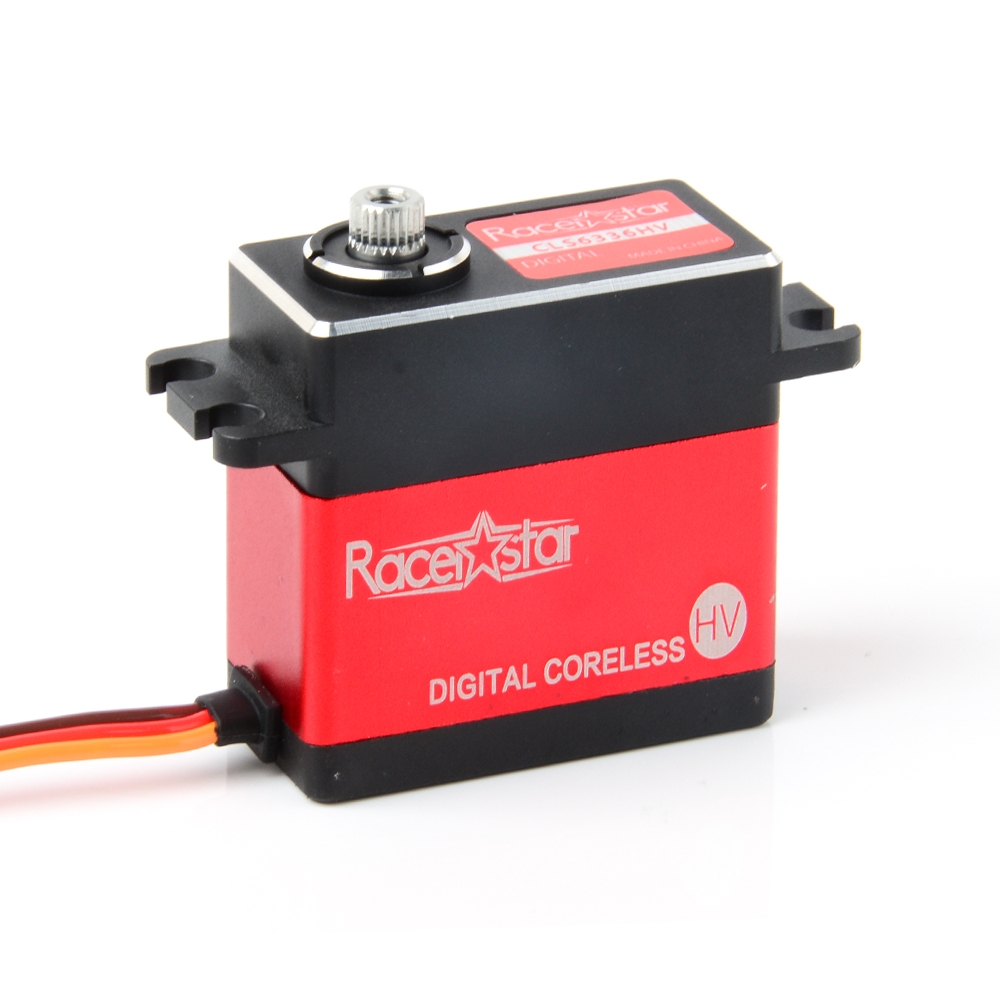 Racerstar CLS6336HV 180° 35.6KG Coreless Metal Gear Digital Servo For RC Airplane Car Robot