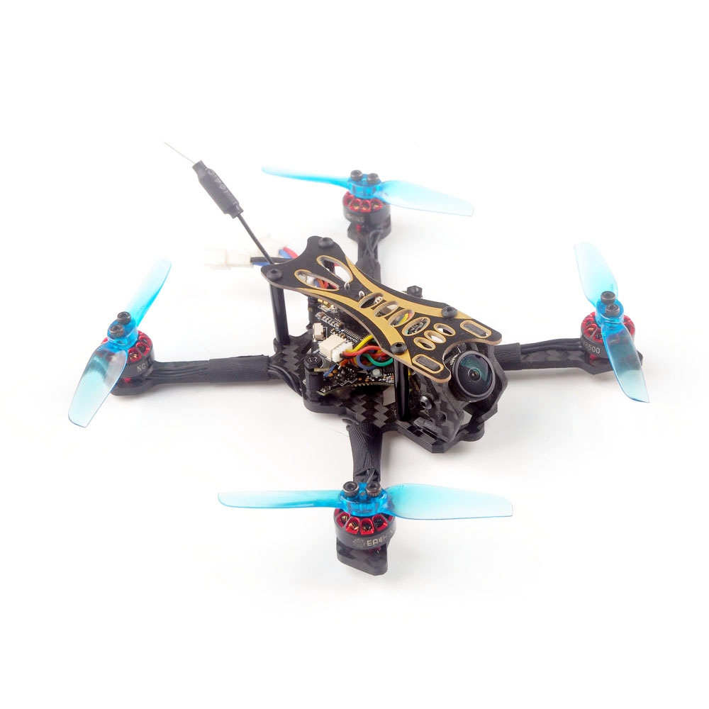 Eachine Novice-II 1-2S 2.5 Inch FPV Racing Drone RTF & Fly more w/ WT8 2.4G Transmitter 5.8Ghz 40CH VR009 Goggles