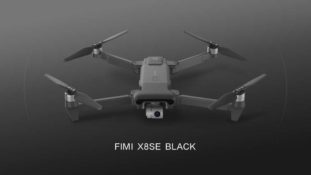 Xiaomi FIMI X8 SE 5KM FPV With 3-axis Gimbal 4K Camera GPS 33mins Flight Time Black RC Drone Quadcopter RTF