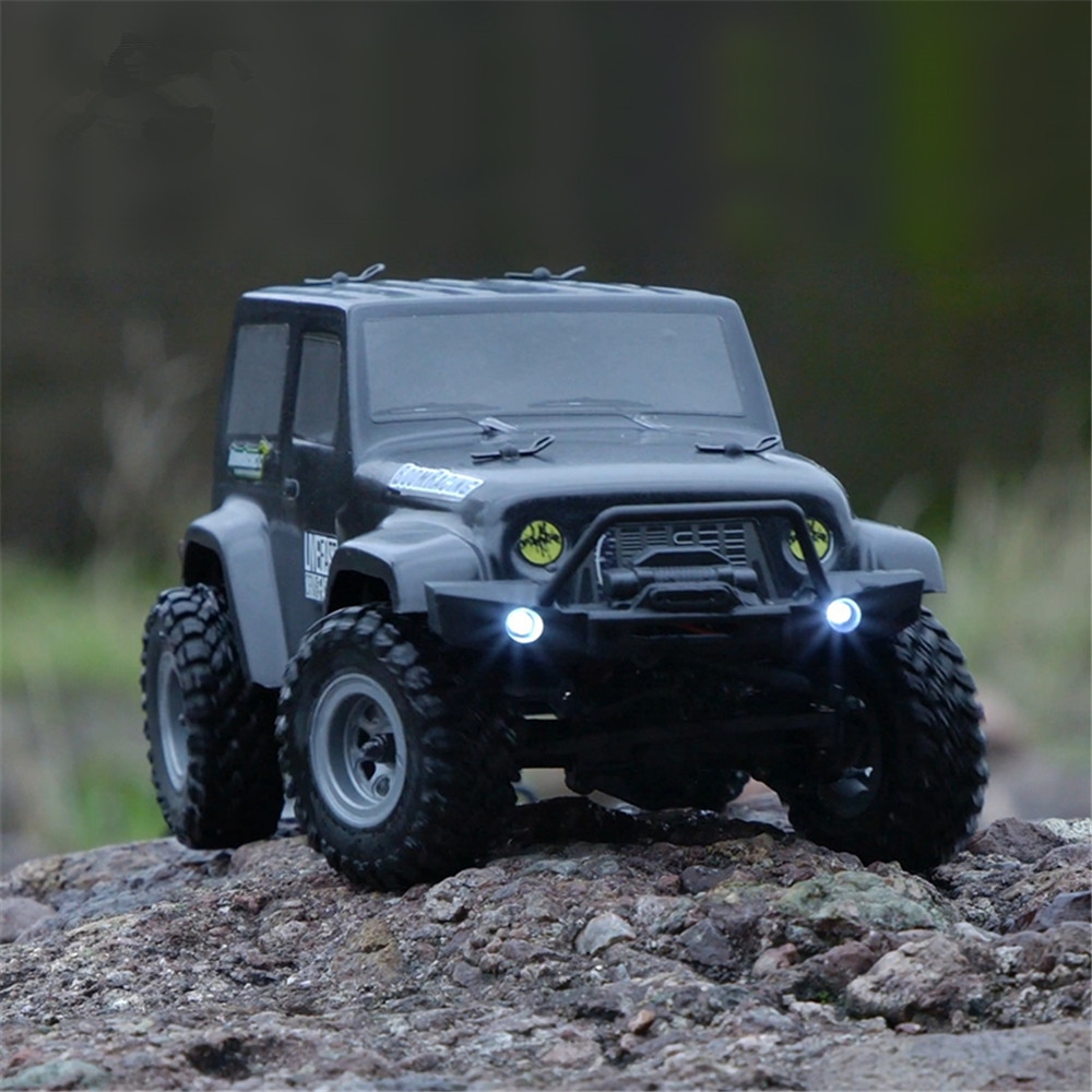 URUAV 1/24 2.4G 4WD Mini Rc Car Proportional Control Waterproof Crawler Electric Vehicle RTR Model 