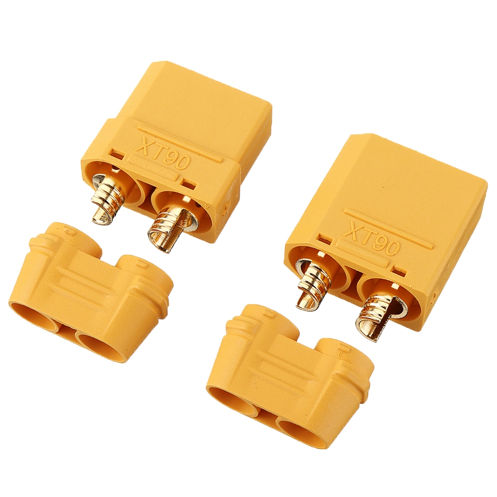 1Pair Amass XT90H Male & Female Plug Connectors Adapter Plug for RC Model Lipo Battery