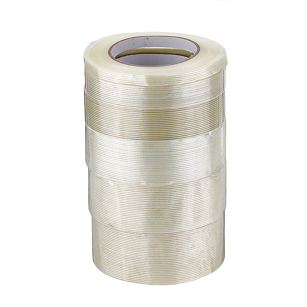 10-50mmX50m High Strength Transparent Fiber Tape Adhesive Tape for RC Model