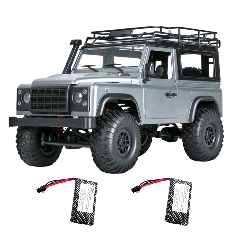 MN 99s 2.4G 1/12 4WD RTR Crawler RC Car Off-Road For Land Rover Vehicle Models With Two Battery