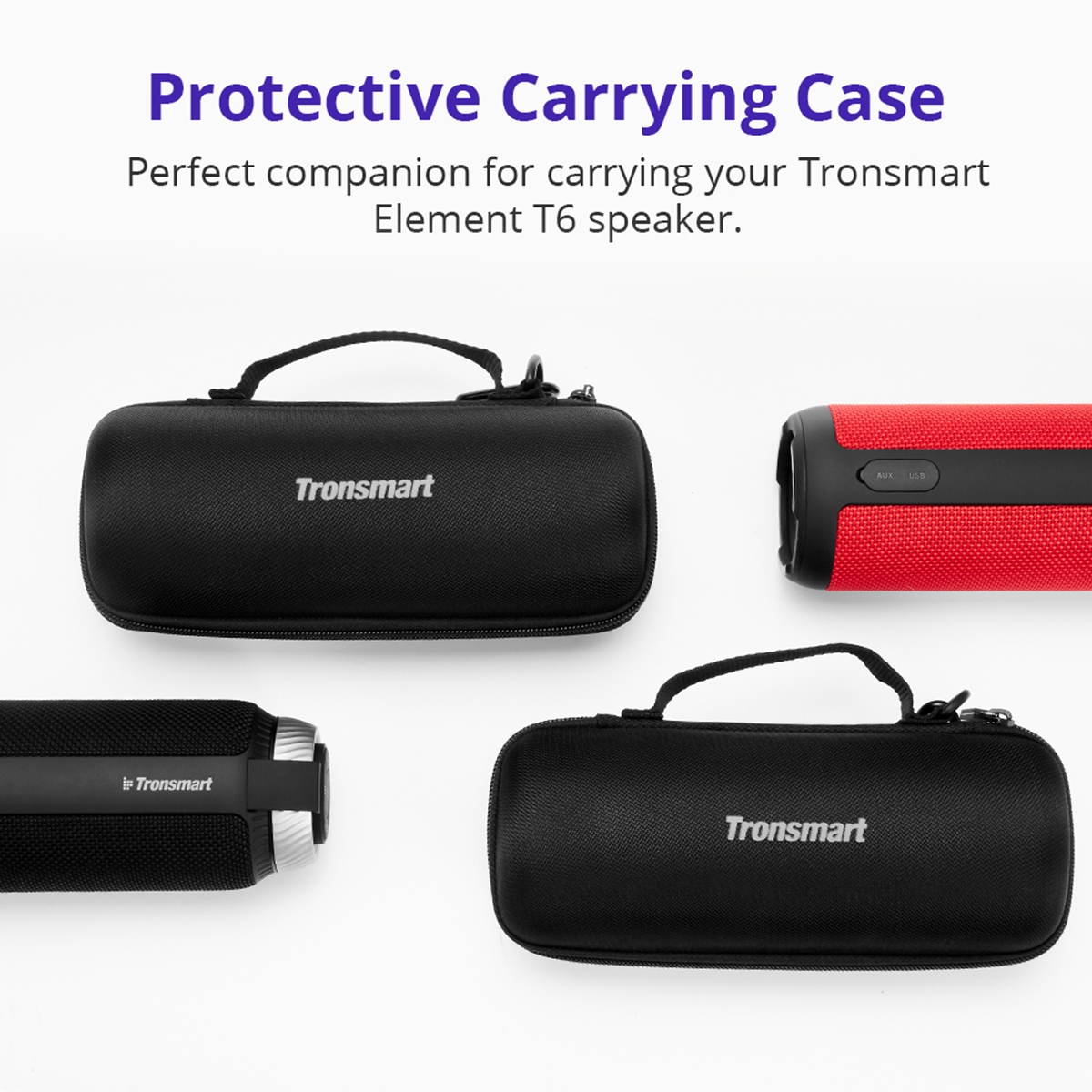 Tronsmart T6 Bluetooth Speaker Storage Case Portable Speaker Bag for Tronsmart T6 Speaker
