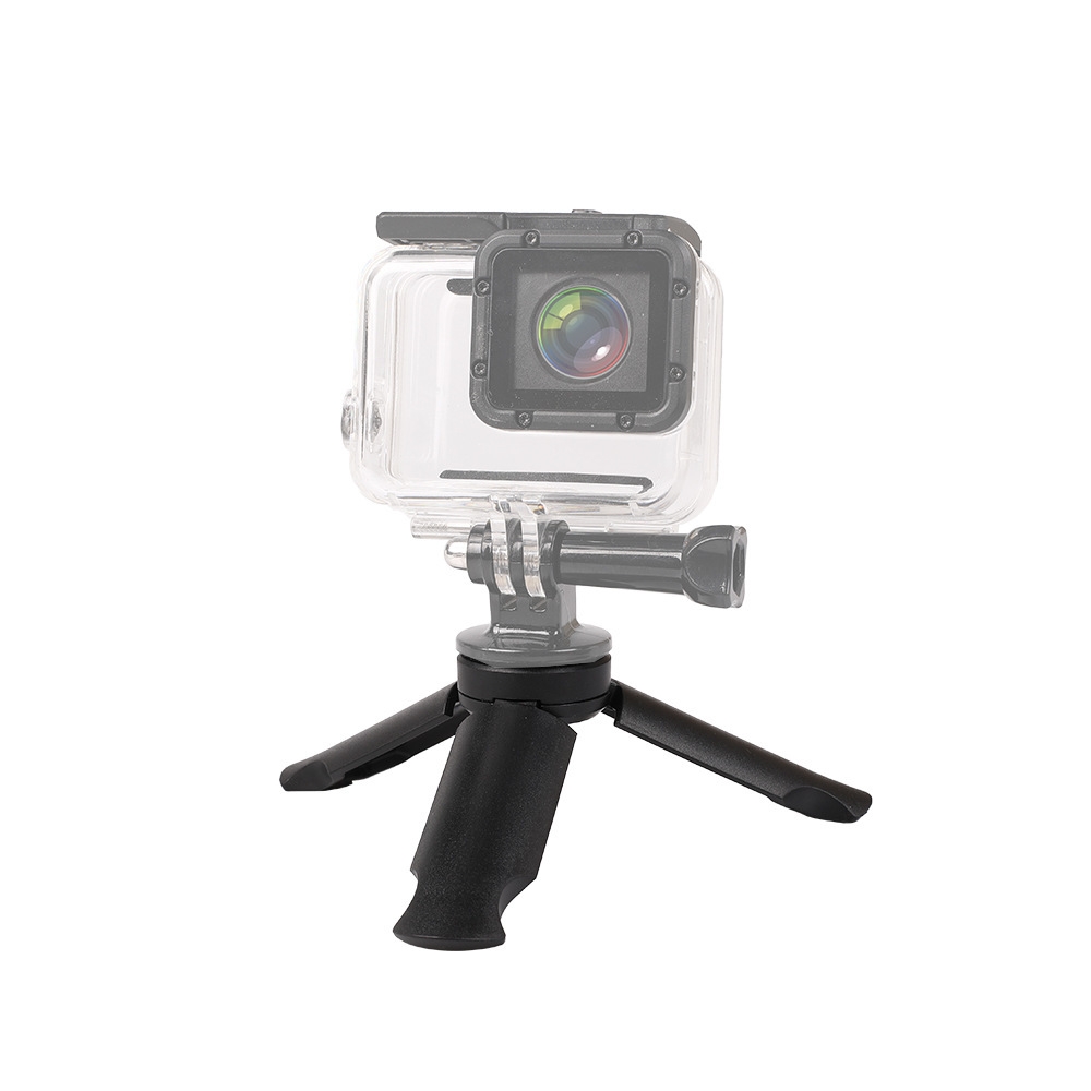 Mini Desktop Stand Mount Handle Tripod 1/4 Inch Screw Universal for Gopro Camera/Mobile Phones/Digital Cameras