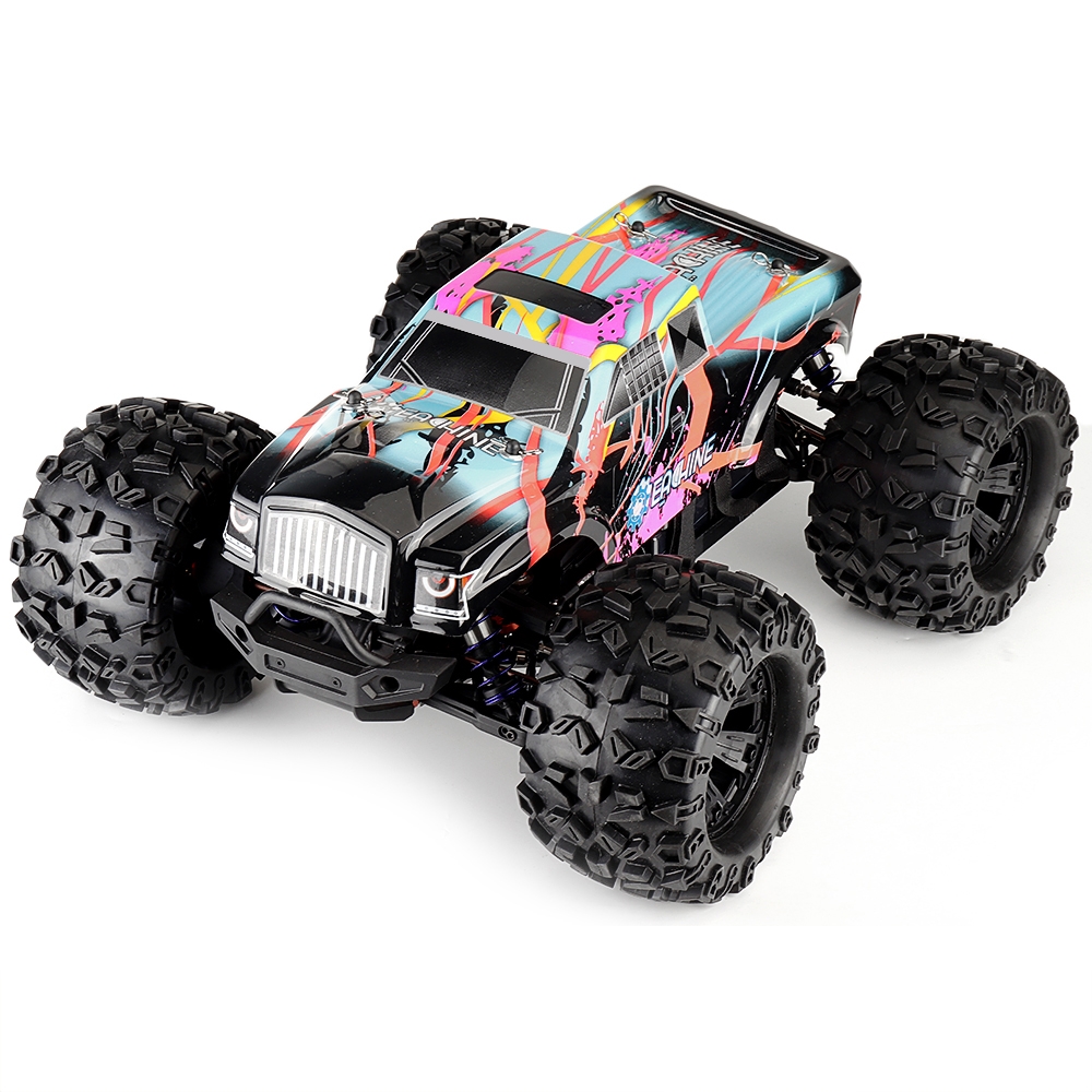 Eachine EAT02 1/8 4WD 2.4G RC Car Brushless Big Foot High Speed 90km/h Drift Vehicle Models Truck Metal Chassis