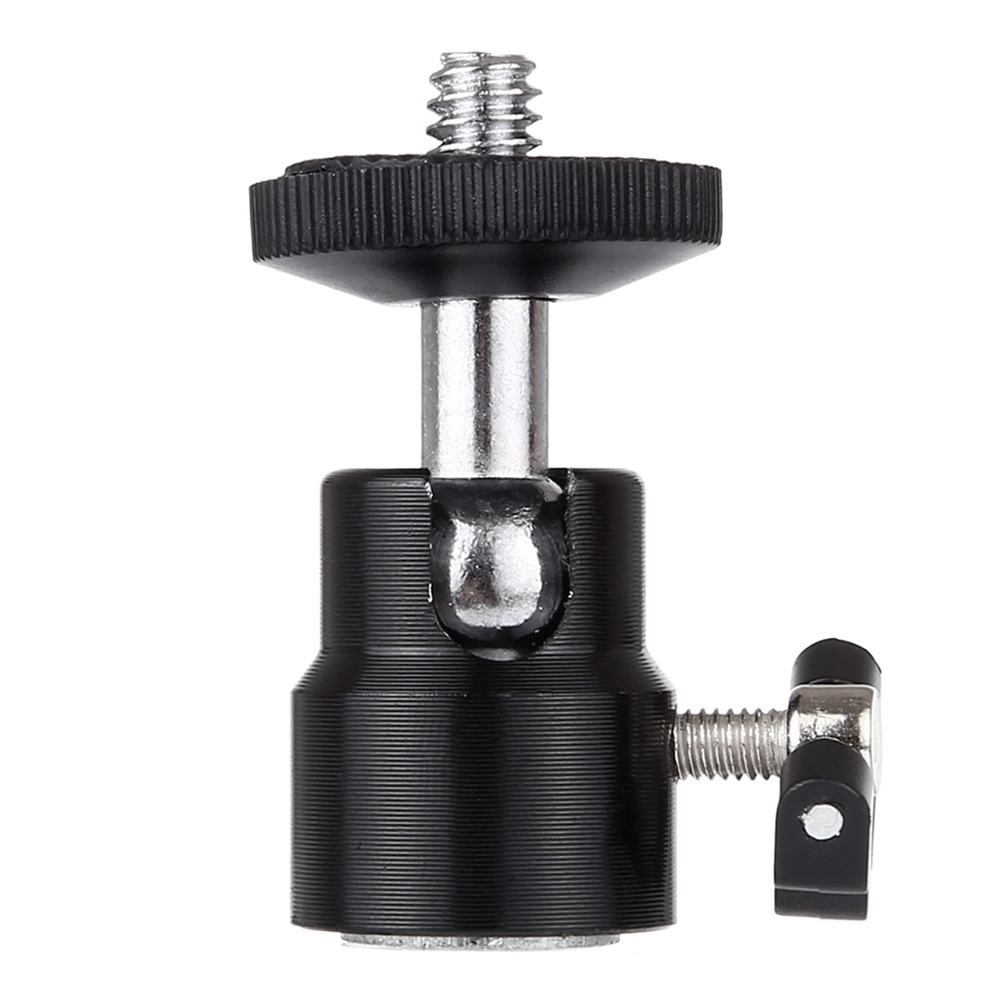 Universal 1/4 Inch Screw Mini Ball Head Flash Adapter Bracket Holder Mount For Handheld Gimbal Camera Tripod