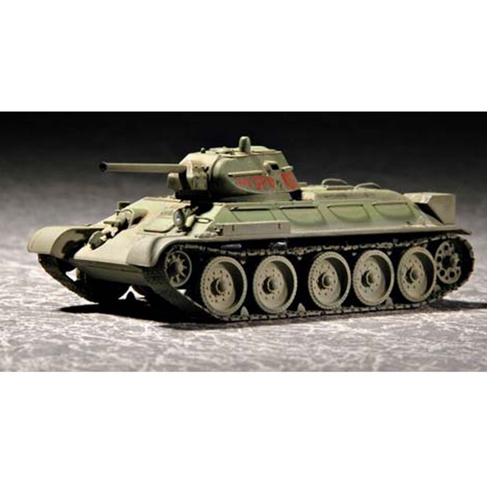 Trumpeter 1:72 Soviet Union T-34/76 1942 DIY Assembled Tank Static Model Building Set