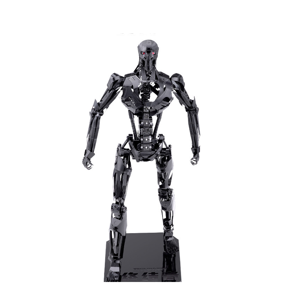 Terminator REV9 Skeleton 3D Metal Alloy DIY Assembled Model Toys