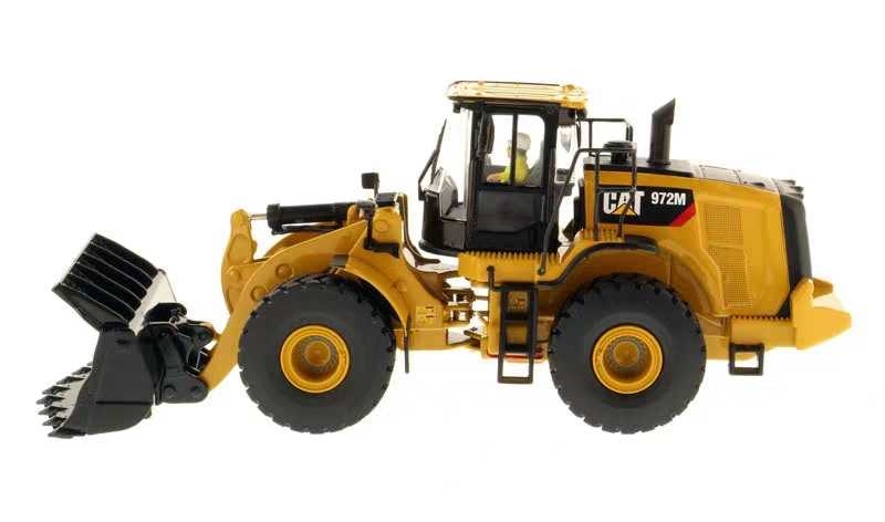 CAT 972M Carter Wheel Loader Alloy Engineering Model Decoration Toys 1:50 85927