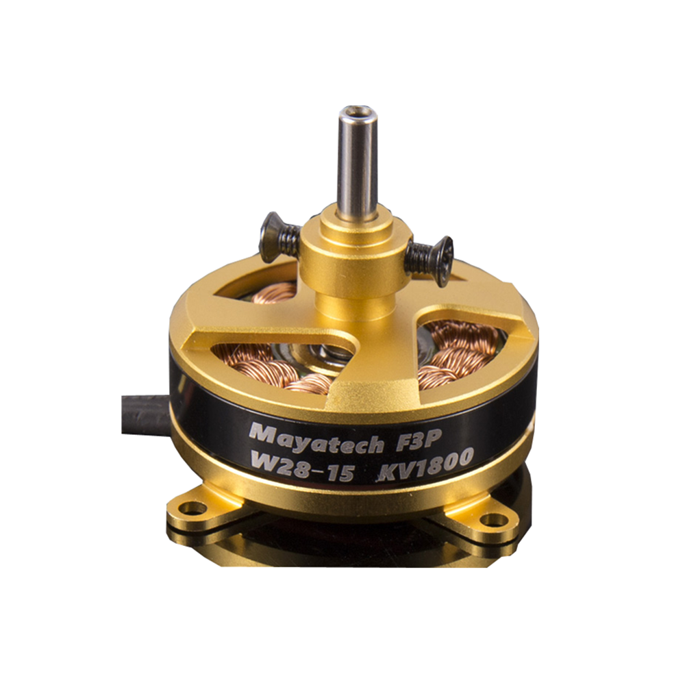 Mayatech W2815 1800KV Hollow Shaft Brushless Motor F3P 4D 2204 for RC Airplane Spare Part