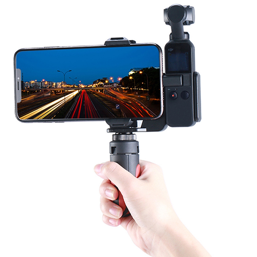 Ulanzi Smartphone Tripod Portable Phone Mount Clip Holder Bracket Desktop Tripod For DJI OSMO POCKET PTZ Camera Accessories