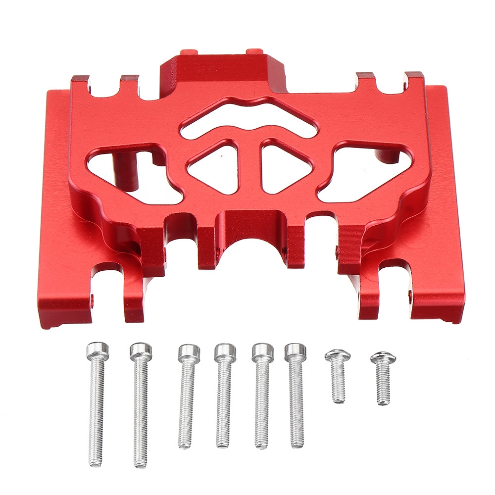 Aluminum Alloy Middle Gear Box Chassis with Screws Upgraded RC Parts for 1/10 TRX4 Crawler