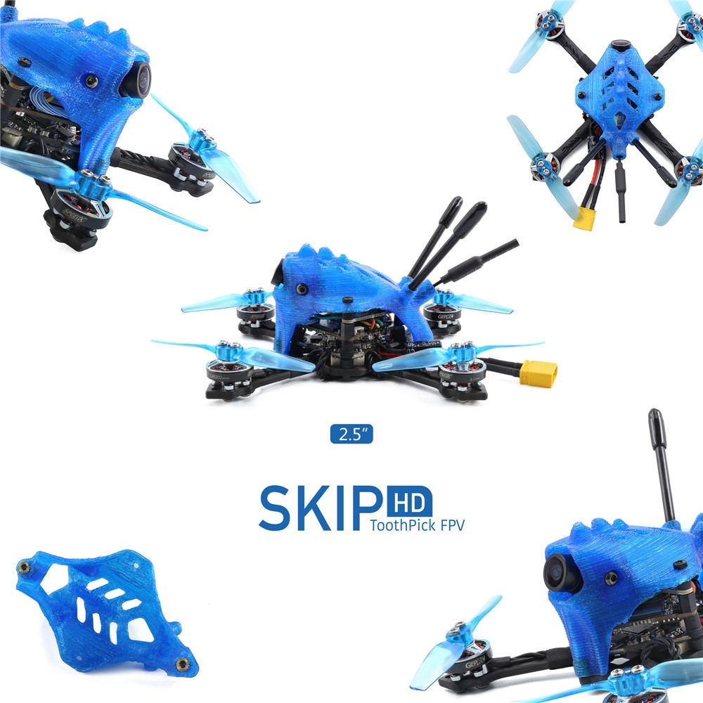 GEPRC SKIP HD 105mm 2.5inch ToothPick RC Drone PNP/BNF Caddx Baby Turtle V2 1080P 5.8G 200mW VTX