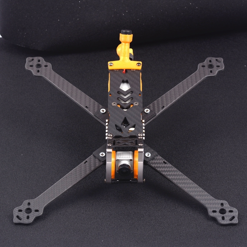 Skystars G730L HD 300mm Wheelbase 5mm Arm Thickness Carbon Fiber 7 Inch Frame Kit Compatible with DJI Air Unit For FPV RC Drone