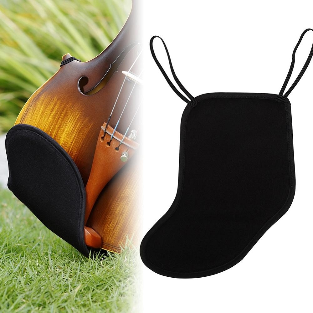 VS-10 4/4-3/4 Violin Fiddle Shoulder Rest Support Pad Velvet Cloth Handmade Breathable