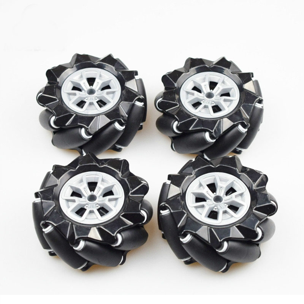 4PCS 80MM Omni Wheels For DIY RC Robot Smart Robot Car