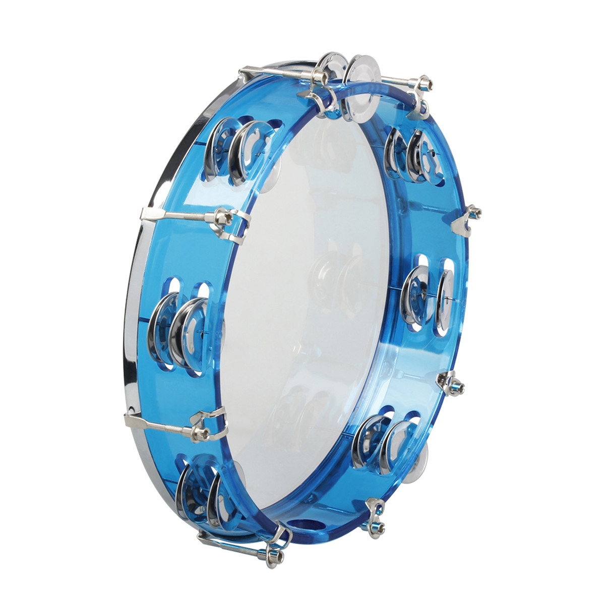 10 Inch J93 ABS Self-adjusting Hand Tambourine Orff Instruments for Children