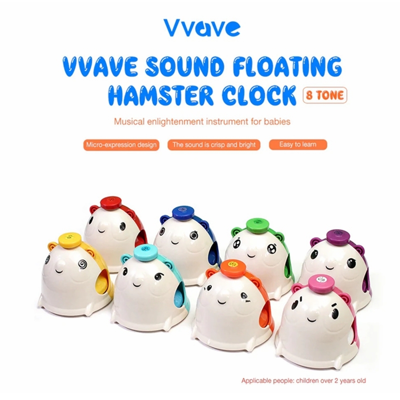 Xiaomi Vvave 8 Tone Sound Floating Hamster Clock Musical Percussion Instruments for Children Music Enlightenment