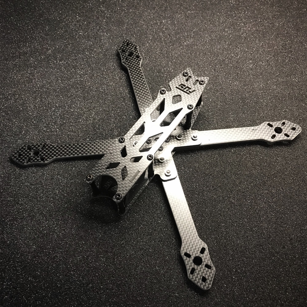 FUS Radiation 240 240mm Wheelbase 4mm Arm 3K Carbon Fiber 5 Inch Frame Kit for RC Drone FPV Racing