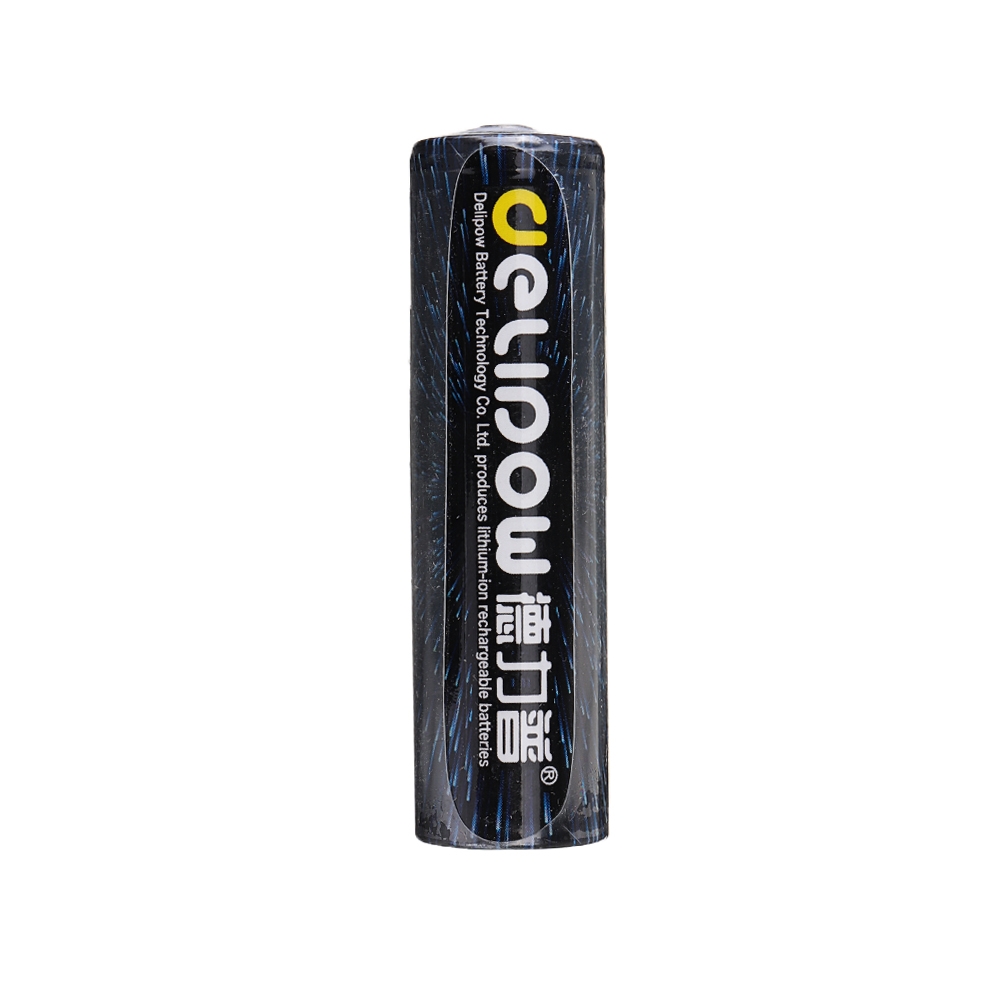 2Pcs Delipow 3.7V 2000mAh 1C 18650 Battery