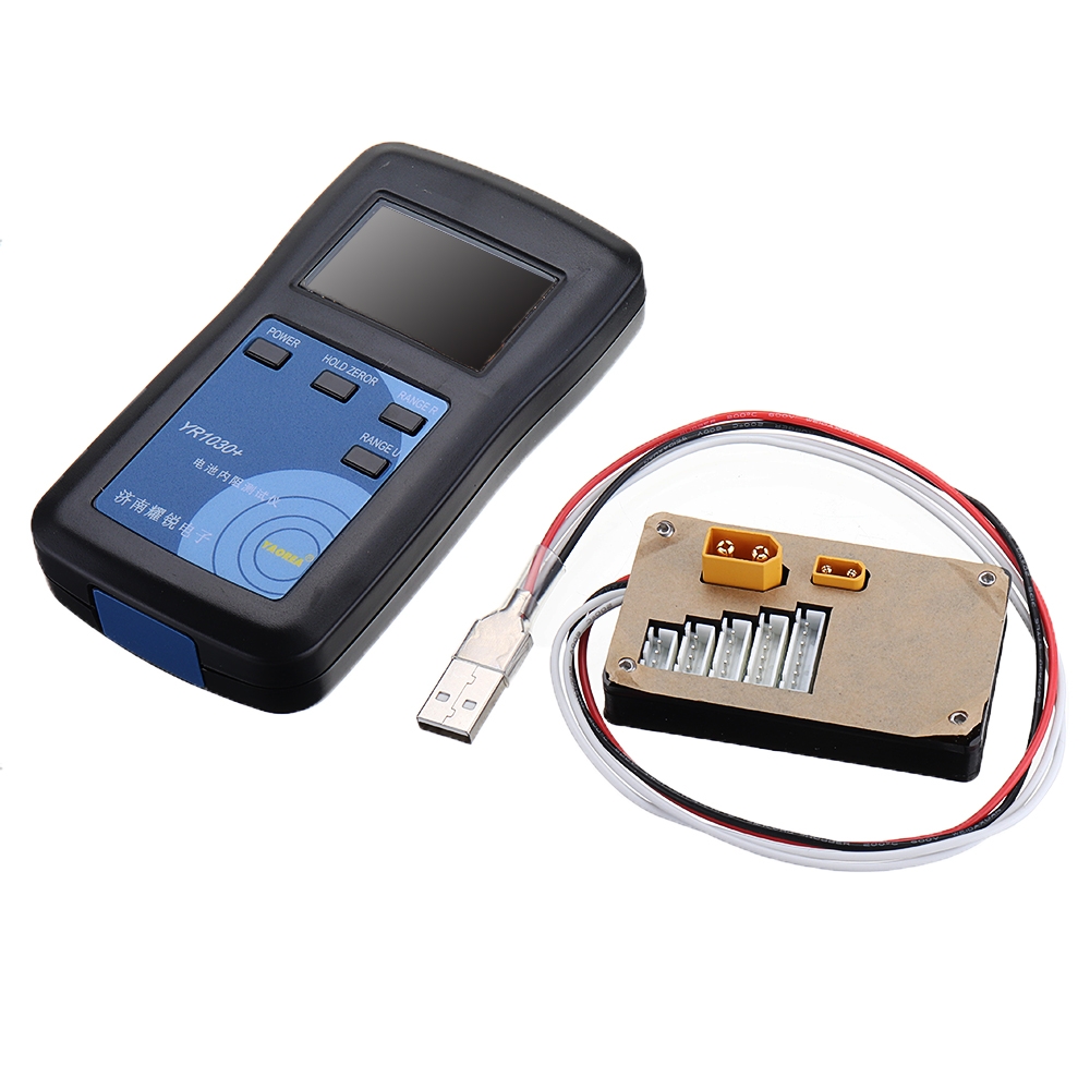 YR1030 Battery Tester Internal Resistance Test With Test Frame for Lipo Battery