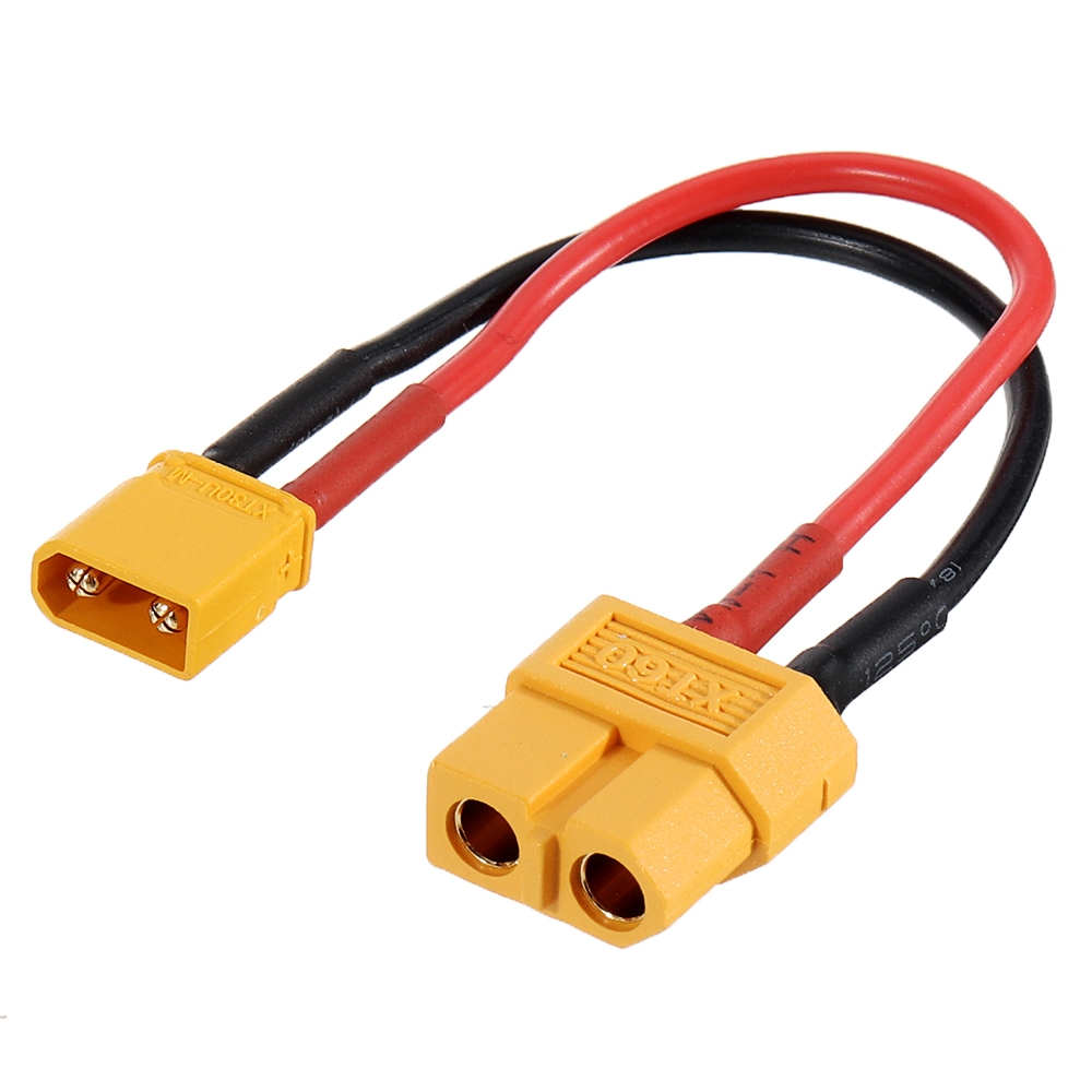 Gofly XT60 Female to XT30 Male 10cm 20AWG Charging Cable