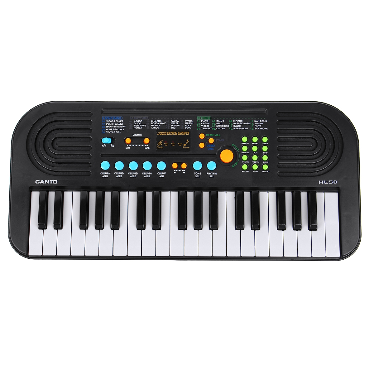 37 Keys Digital Electronic Keyboard Piano with Microphone Musical Instrument Toy for Children Music Enlightenment