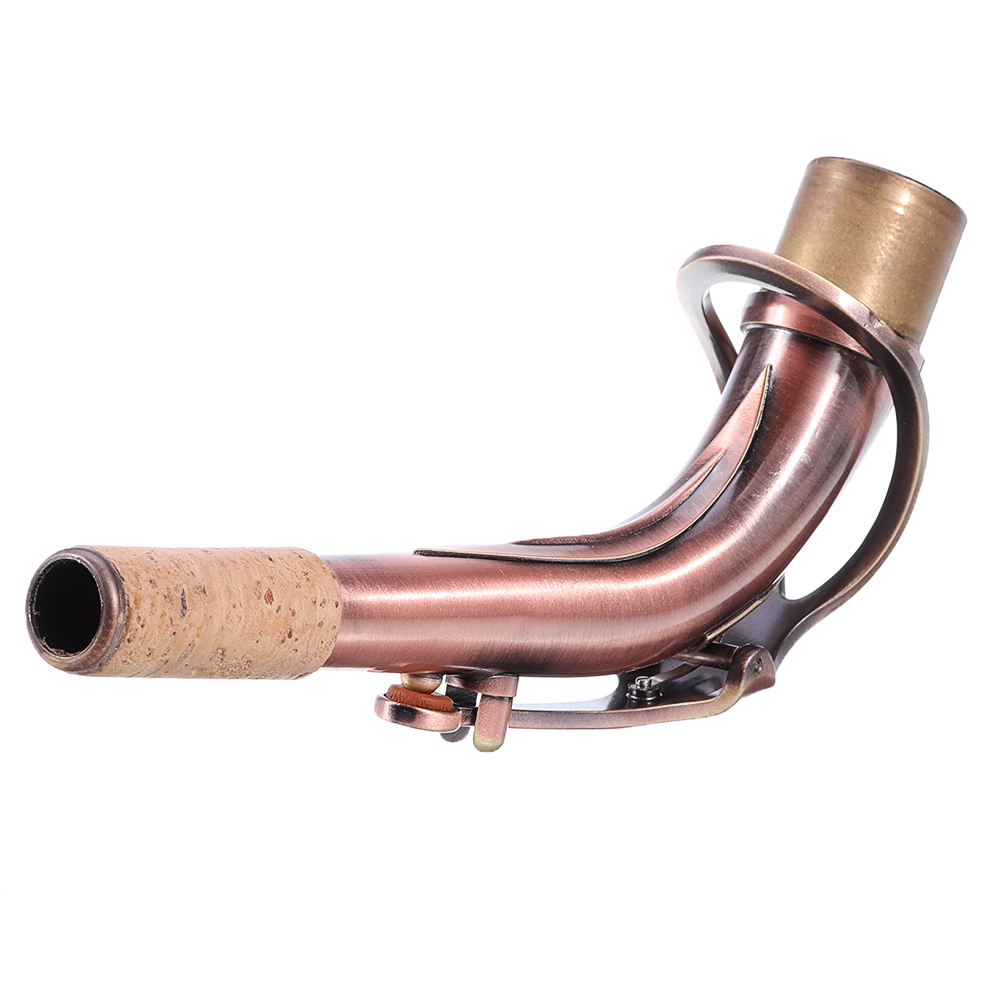24.5mm in Diameter B66 Brass Antique Saxophone Alto Bent Neck Wind Instrument Accessories