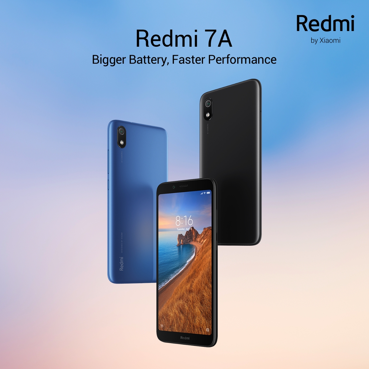 Xiaomi Redmi 7A Global Version 5.45 inch Face Unlock 4000mAh 2GB 32GB Snapdragon 439 Octa core 4G Smartphone