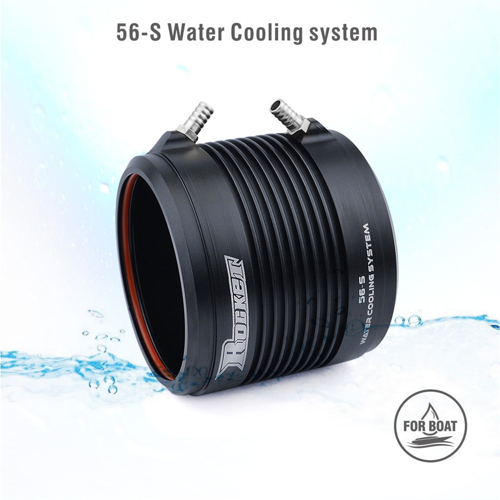 Rocket 56 S/L Aluminum Water Cooling Jacket for 5682 5692 56102 56112 RC Boat Brushless Motor - Photo: 1