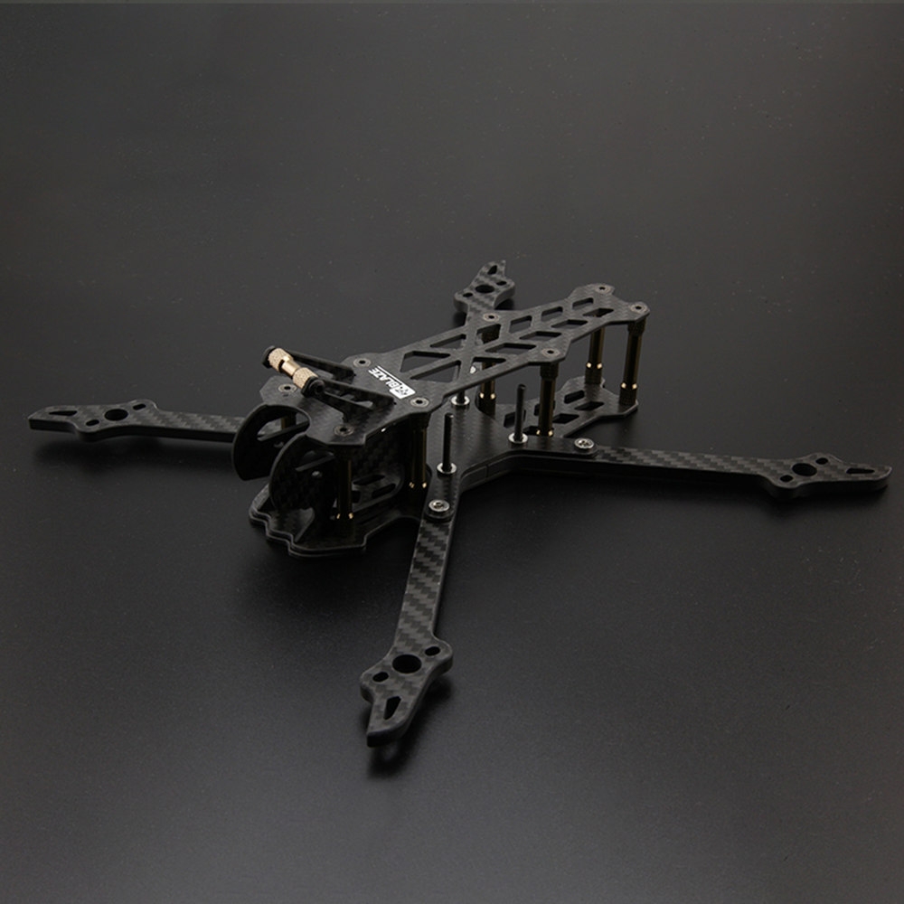 XDRC ZHI 230mm Wheelbase 5mm Arm Thickness 3K Carbon Fiber Frame Kit for RC Drone FPV Racing