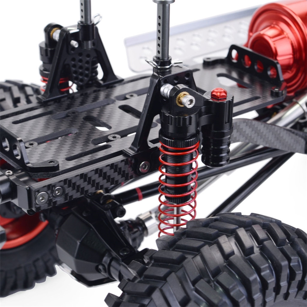 Full Metal Aluminum Carbon 1/10 4WD for AXIAL SCX10 RC Car Crawler Portal Axle Semi-Assembled Frame