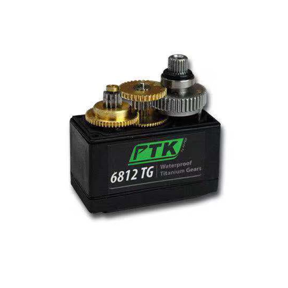 Pro-Tronik PTK 6812 TG-D 49g 13.8kg/0.11s Standard Metal Gear Analog Servo For RC Airplane