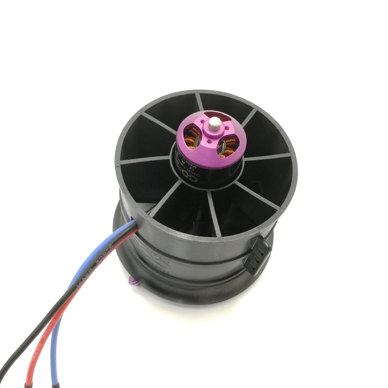 Powerfun EDF 90mm Ducted Fan 6S 1450KV Brushless Motor 12 Blades Propeller for RC Airplane Plane