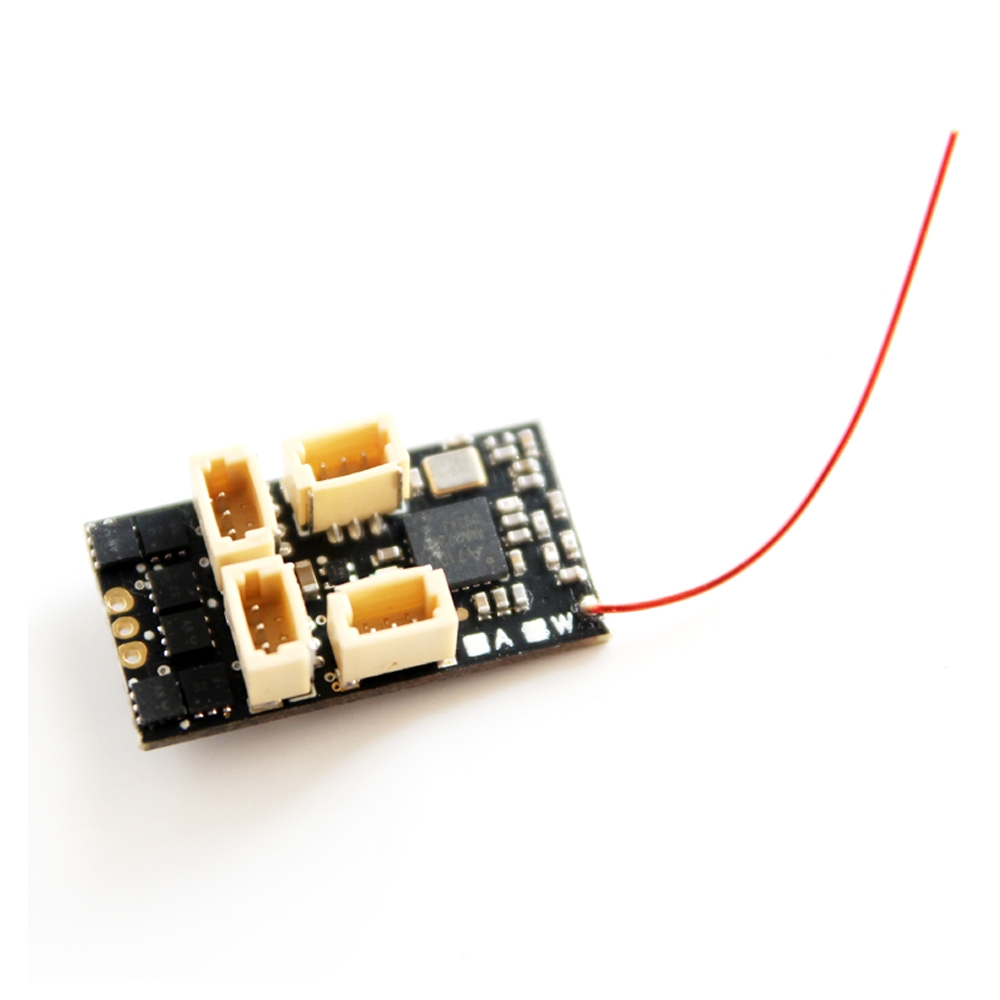 OVERSKY MA-RX42E-F1 RC Mini Receiver Compatible FrSky-D8 Built-in 5A 1S Brushless ESC for RC Drone - Photo: 1