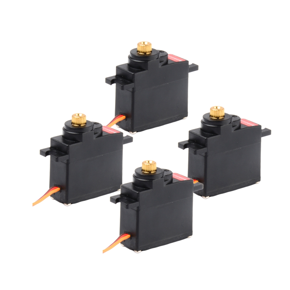 4PCS Racerstar DS1704MG 120° 3.5KG Digital Servo For RC Airplane