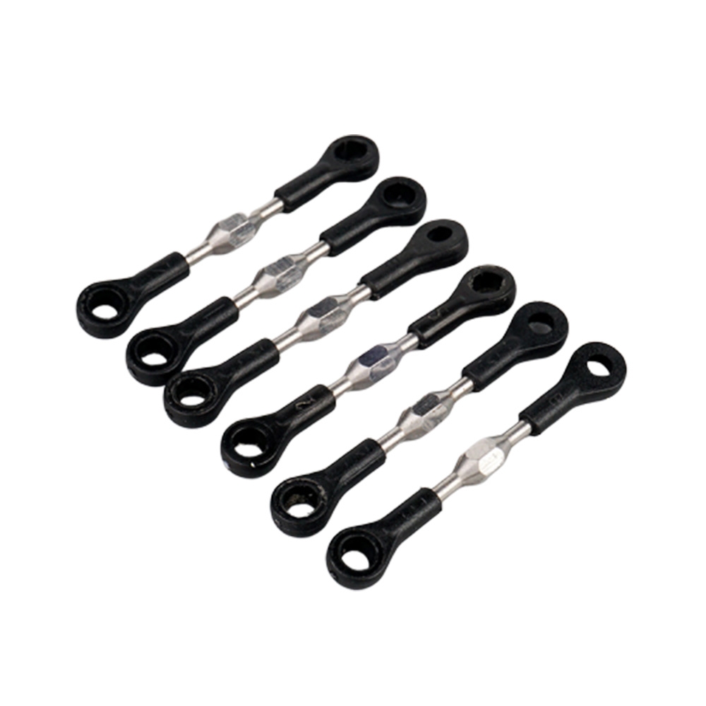 6PCS OMPHOBBY M2 RC Helicopter Parts Servo Connect Rod Linkage Set