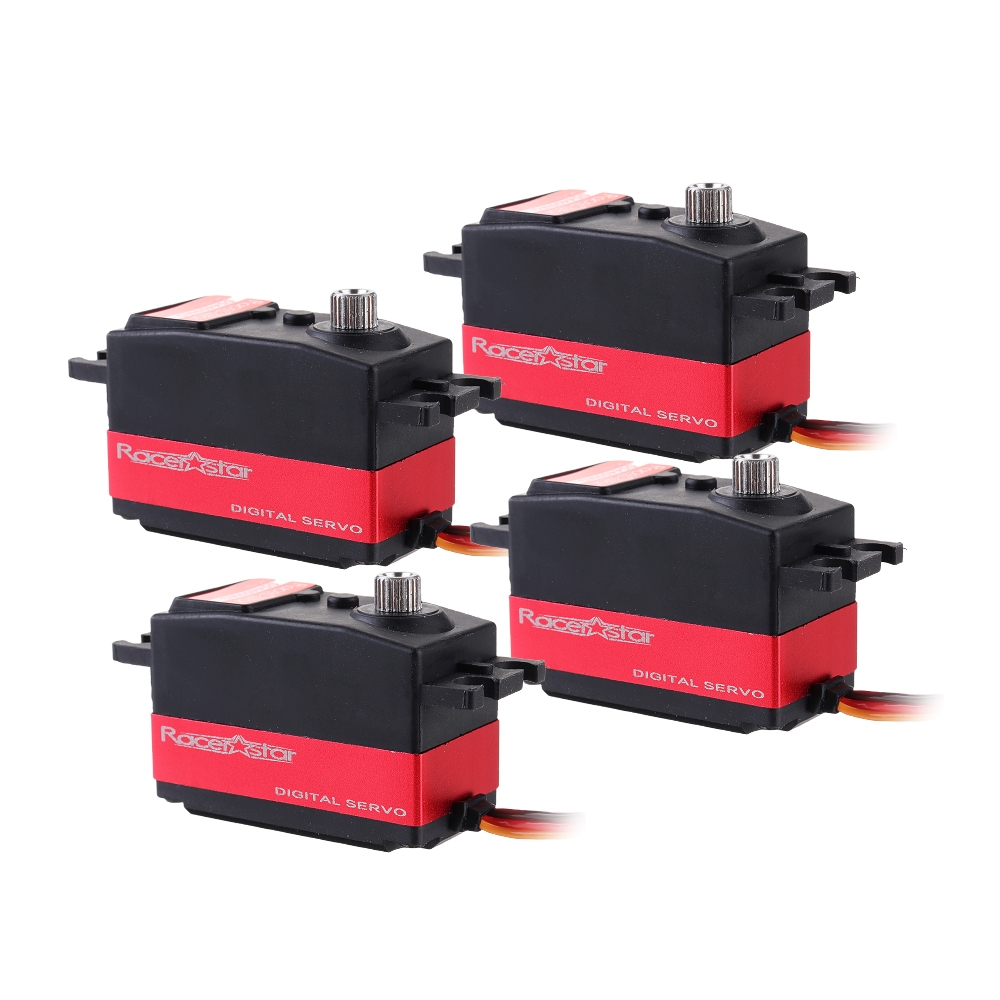 4PCS Racerstar DS4409MG 120° 9.2KG Large Torque Metal Gear Digital Servo For 1 : 8 RC Car RC Airplane