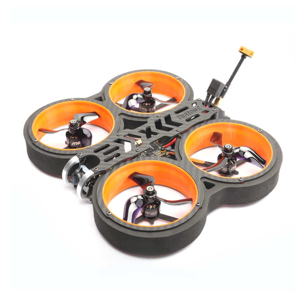 12% OFF for DIATONE MXC TAYCAN 349/369 3 Inch 158mm 4S/6S Cinewhoop FPV Racing Drone BNF Frsky R-XSR RUNCAM NANO2