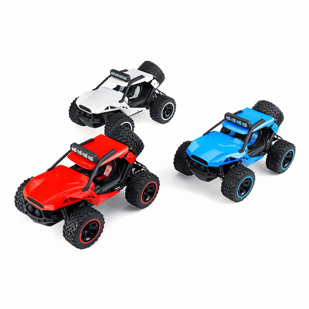 KYAMRC 2019A 1/14 2.4G RWD RC Car Electric Desert Off-Road Truck with LED Light RTR Model