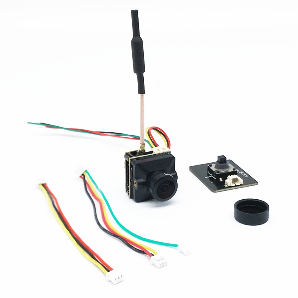 EWRF e7087U 5.8G Video FPV Transmitter With FPV Camera Cmos 1200TVL 2.1mm Lens for FPV Racing RC Drone DC5-24V