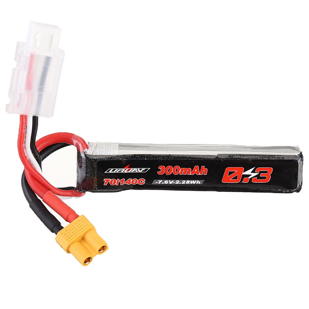 $7.64 for URUAV 7.6V 300mAh Lipo Battery