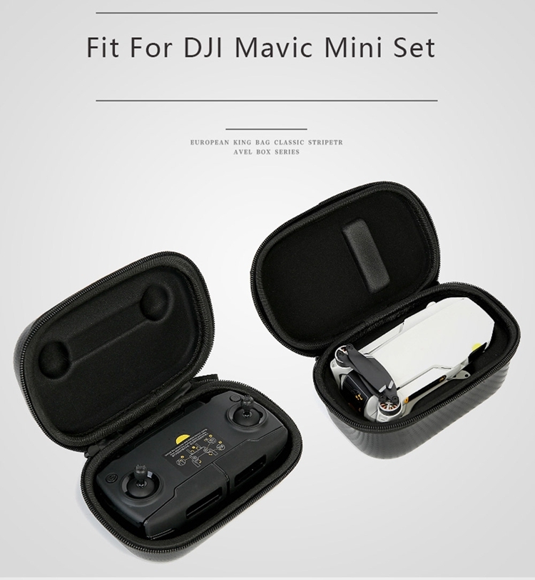 Portable PU Storage Bag Handbag Carrying Box Case for DJI MAVIC Mini Drone & Controller